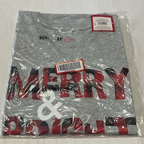 NWT WONDER SHOP MERRY & BRIGHT 2XL WOMANS SLEEP WEAR - Picture 5 of 8